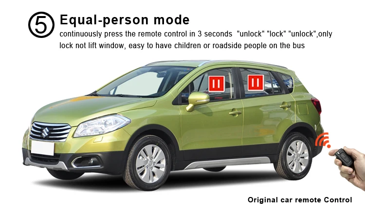 Автомобильная система стеклоподъемников для SUZUKI Vitara/Alivio/Scross/Window closer Left hand Drive