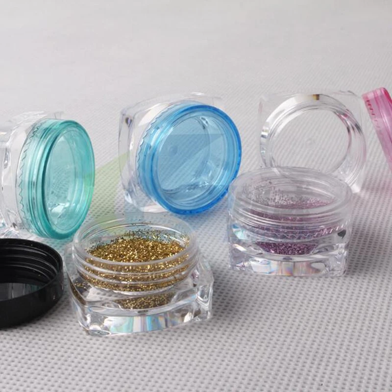 10 шт./лот косметическая банка для крема пустые тени век крем лица бальзам губ 11