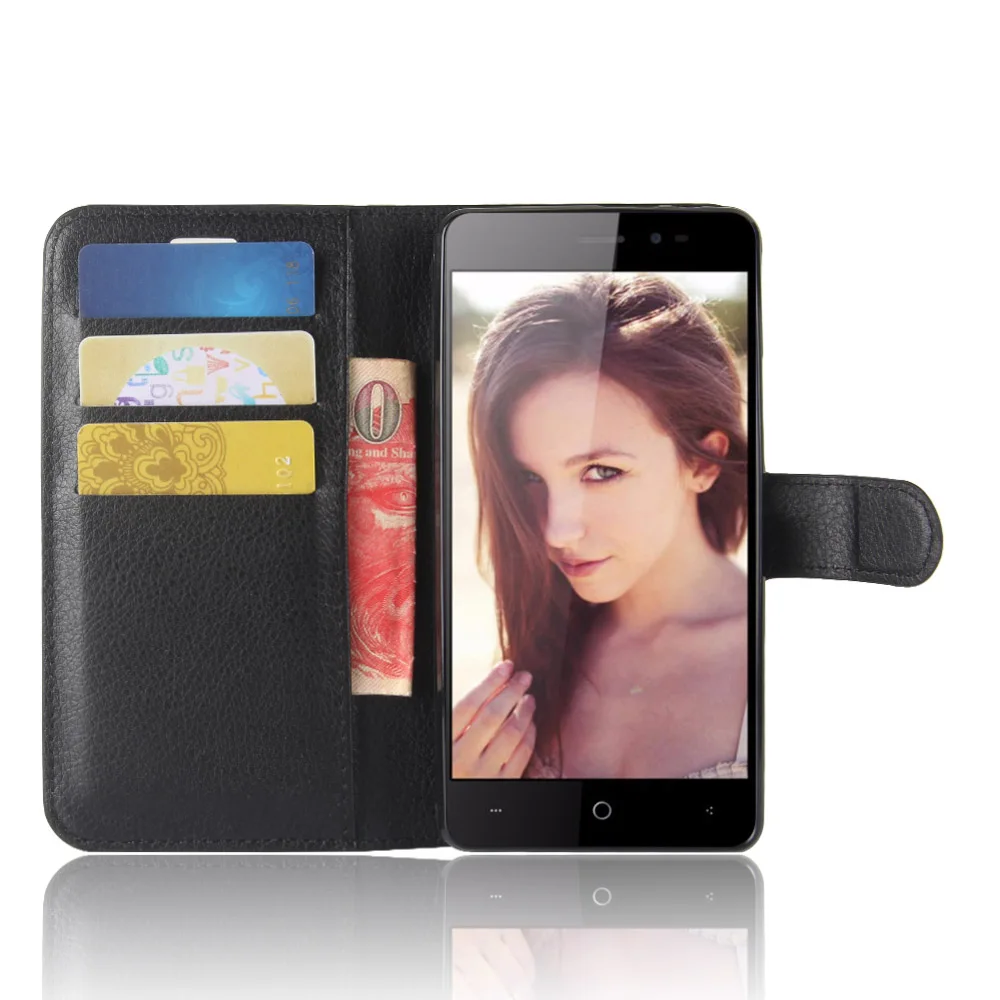 Роскошный чехол из искусственной кожи для Leagoo Z5L 5 0 дюймов кошелек силиконовый