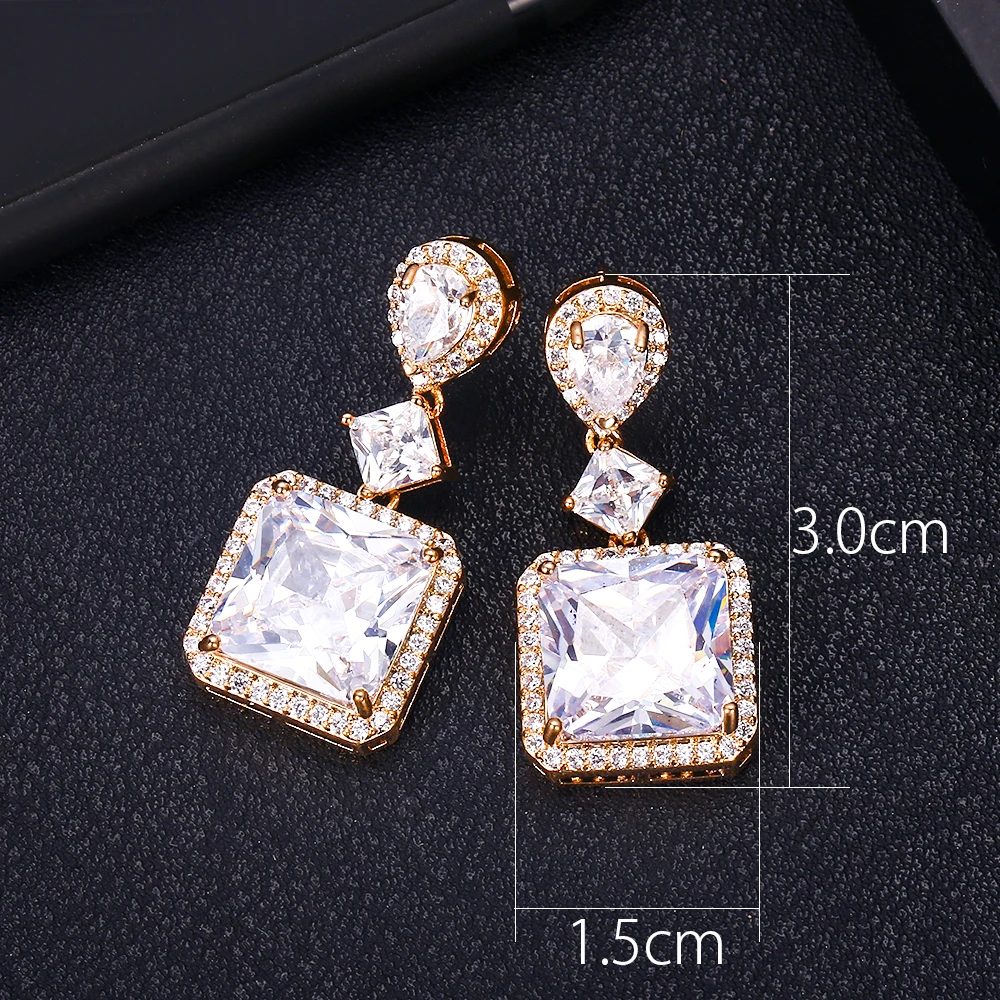 JankellyLuxury круглая подвеска полный микро кубический цирконий для женщин Свадебные