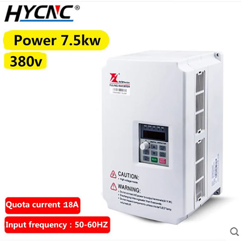 1,5/2,2/3,7/5,5/7.5KW инвентор Fuling inventer гравировальный станок общего высокоскоростной шпиндель инвертор двигателя - Цвет: 7.5kw 380v