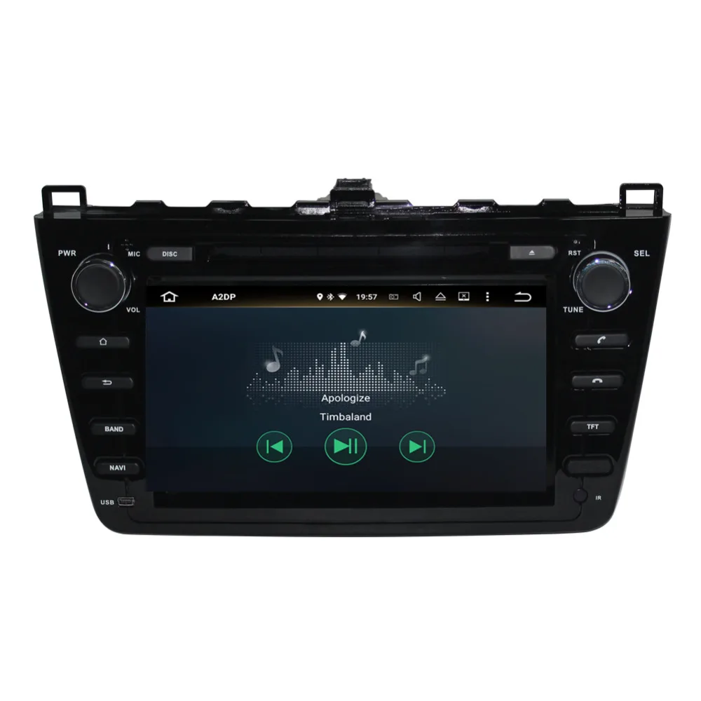 4 ГБ ОЗУ Android 8 0 Восьмиядерный Авто Радио стерео для Mazda 6/Mazda 6 Ruiyi/Ultra 2008-2012