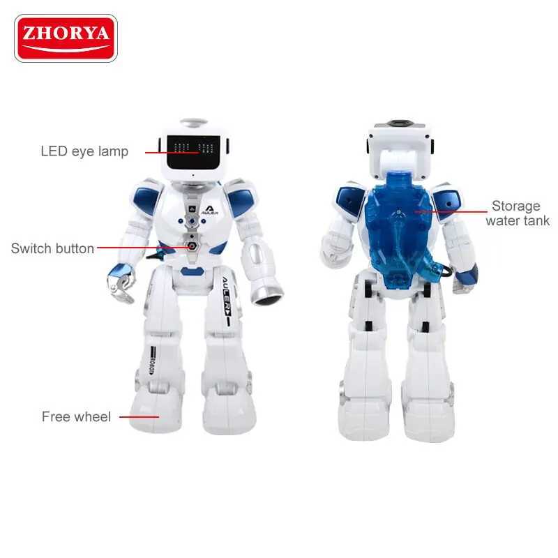 Zhorya игрушки RC робот Интеллектуальный дистанционного голос Управление музыка