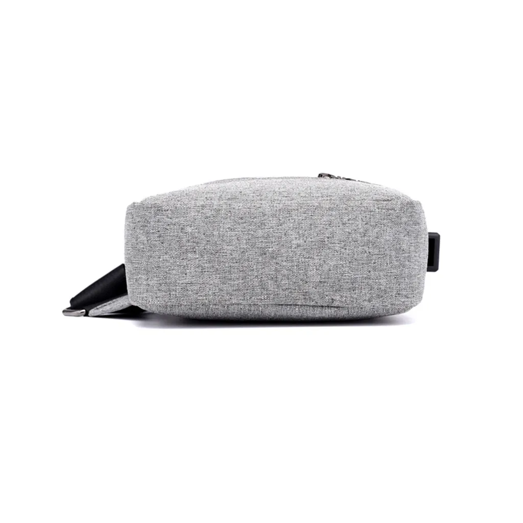 Сумка на пояс Мужская водонепроницаемая из ткани Оксфорд нагрудная сумка плечо