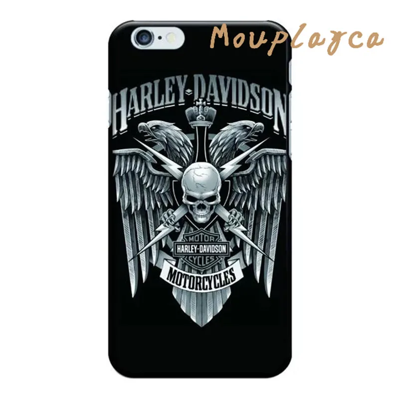 Mouplayca для iphone 5 5s SE 6 6s 7 plus телефон случаях Мягкие TPU силиконовая Прохладный Harley
