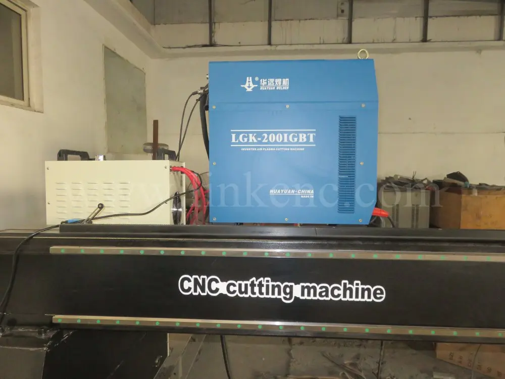 Huayuan 200A плазменный источник 0 30 мм gantry станок плазменной резки с ЧПУ по низкой