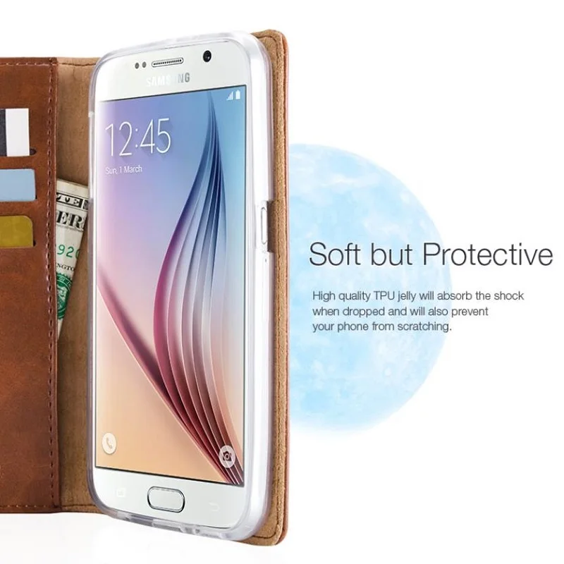 Чехол книжка goospery BLUEMOON с бумажником для карт кожаный чехол SAMSUNG GALAXY J2 J3 J5 PRO 2016 2017