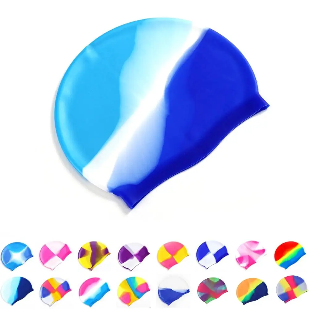 Силиконовая Шапочка Mounchain унисекс для плавания взрослых и детей