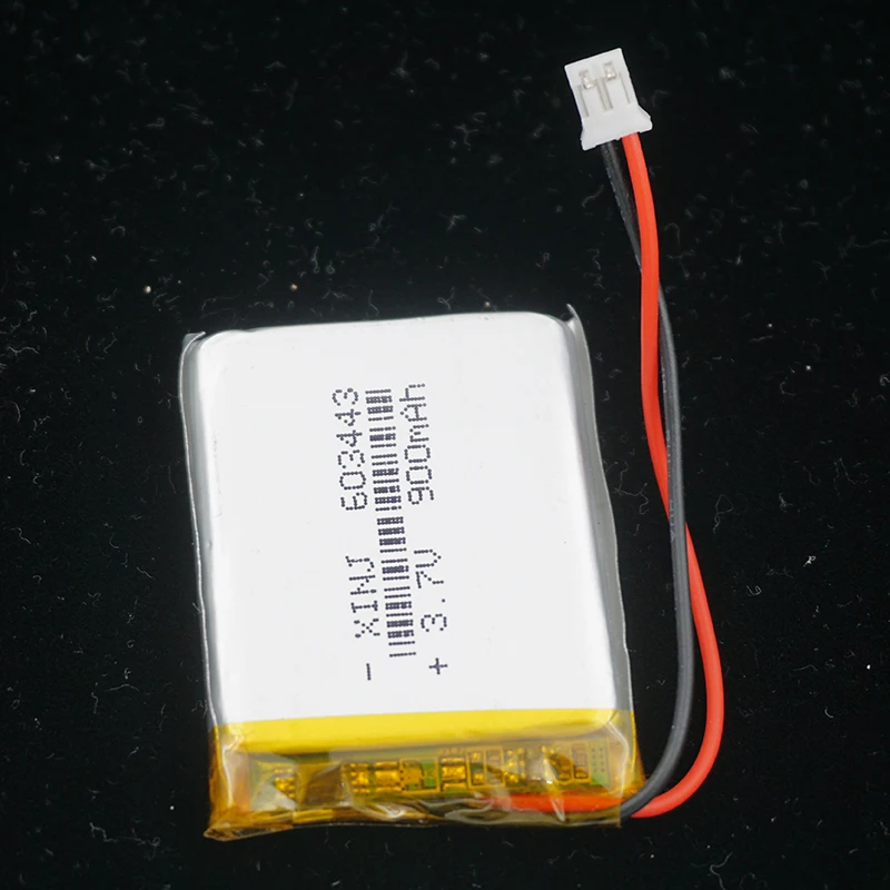 XINJ 3 7 V 900 mAh 603443 LiPo мобильный телефон с полимерным аккумулятором 2pin JST PH 2 0 мм разъем