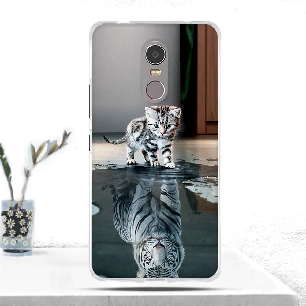 Чехол для Lenovo K6 Note мягкий силиконовый чехол из ТПУ телефона крутая задняя крышка