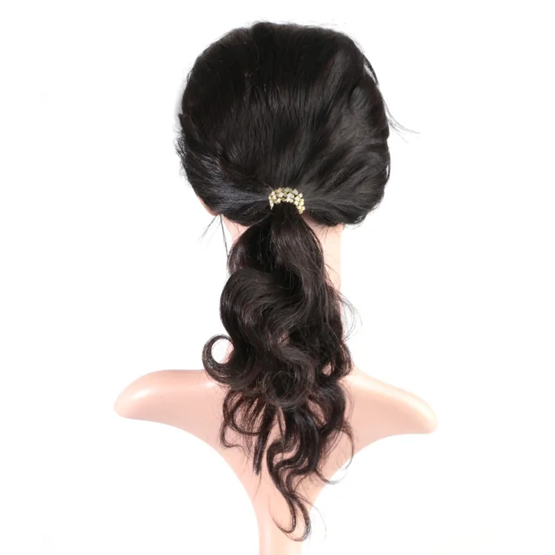 

360 Lace Frontal Virgin Human Hair Brazilian Body Wave Pre Plucked Hairline Lace Frontal Ali Queen Hair 10 to 20 Natural Color