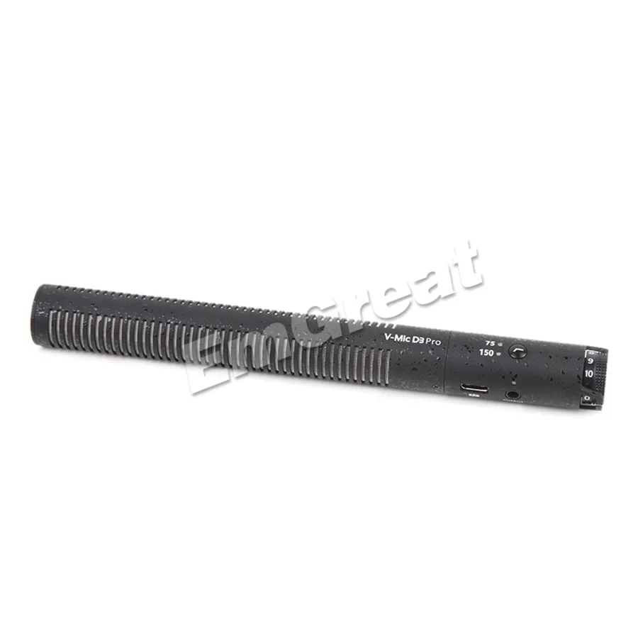 Deity V-Mic D3 Pro Супер кардиоидный конденсаторный микрофон на камеру Запись микрофон с сумкой для DSLR камеры DV видеокамеры смартфон