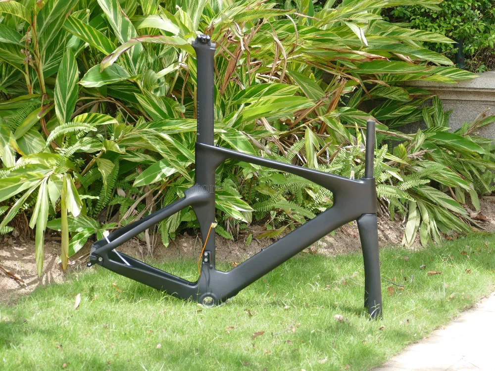 2018# Time Trial Triathlon Bike Frameset ( frame fork seatpost seat nut) Toray Carbon TT Frame Size : 56cm | Спорт и развлечения