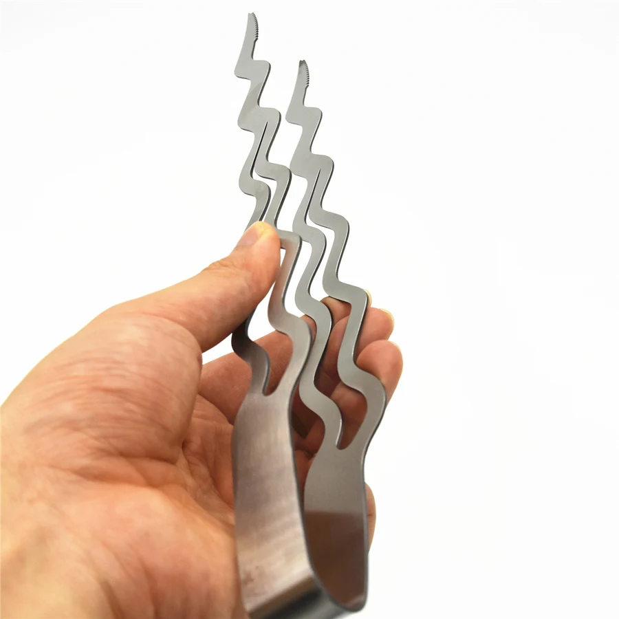 Trident стиль нержавеющая сталь кальян щипцы зажим для пинцета уголь 295 мм наргиле