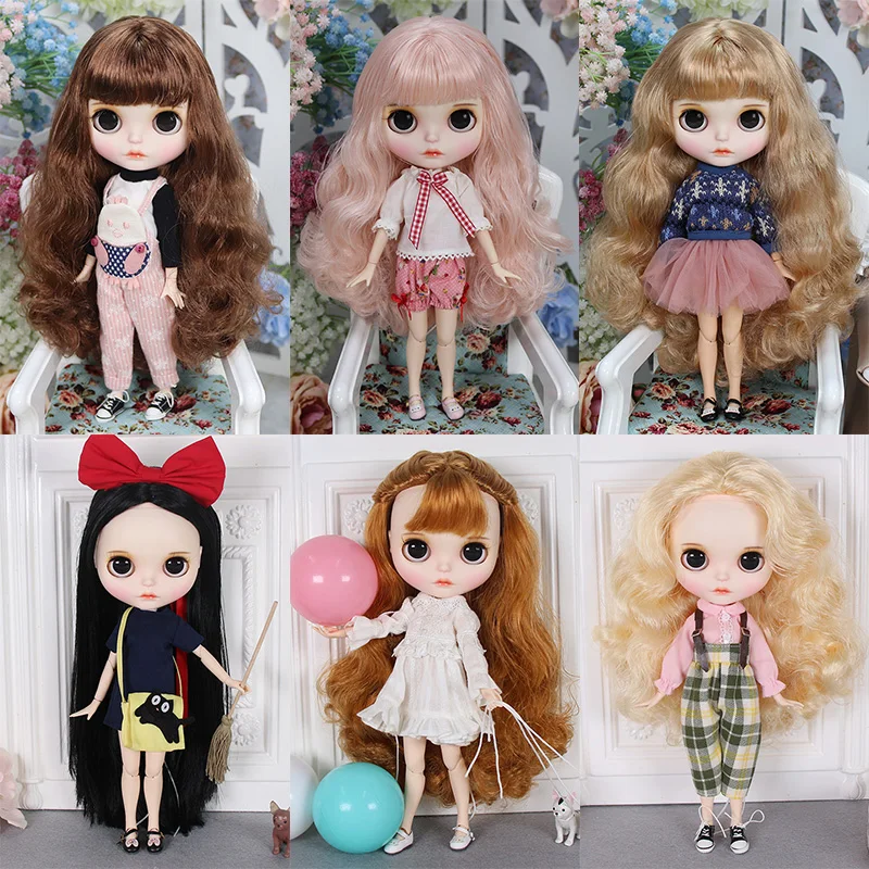 Ледяной DBS Blyth кукольные 1/6 шарнирное тело новая ручная роспись матовая лицевая