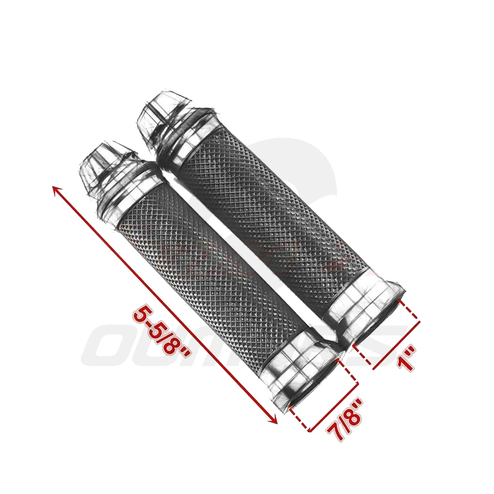 Ручки для мотоцикла OUMURS руль 7/8 '✢ мм красный Универсальный часть гонок Honda