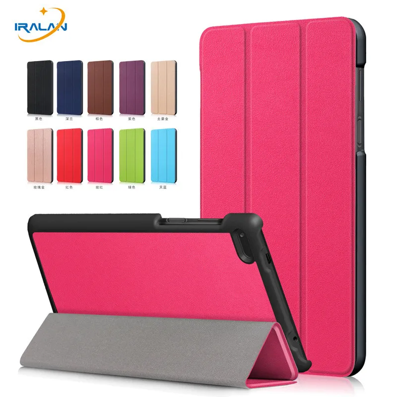 Чехол книжка из искусственной кожи с 3 сложениями для Lenovo Tab 7 0 основной TB 7304F 7304L
