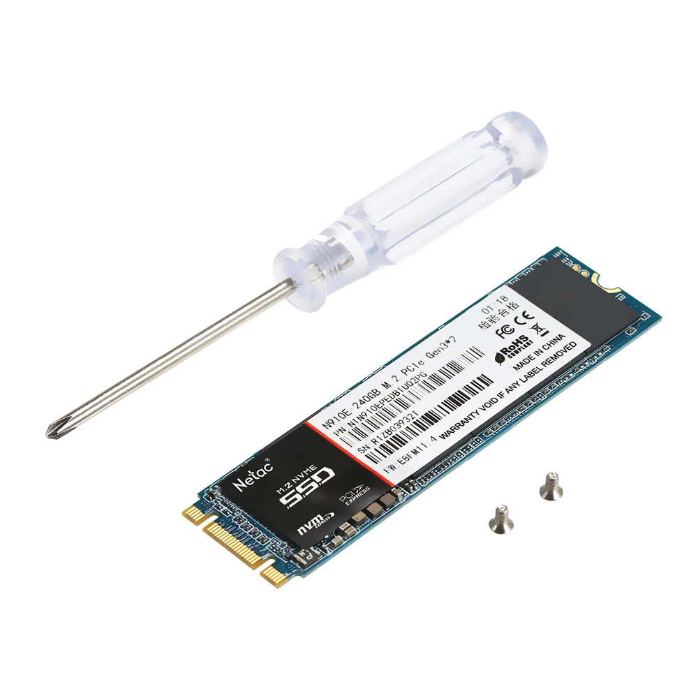 Netac N910E 240 ГБ 120 M.2 2280 NVMe твердотельный накопитель HDD SSD диск для ноутбука