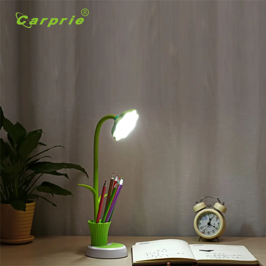 Настольная лампа USB подсолнечника светодиодный зарядки Поддержка защита глаз