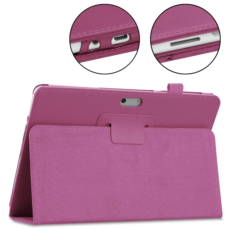100Pcs/lot Premium Folio Folding Stand PU Leather Case Cover with Magnetic for Windows Microsoft Surface Go Released in 2018 | Компьютеры