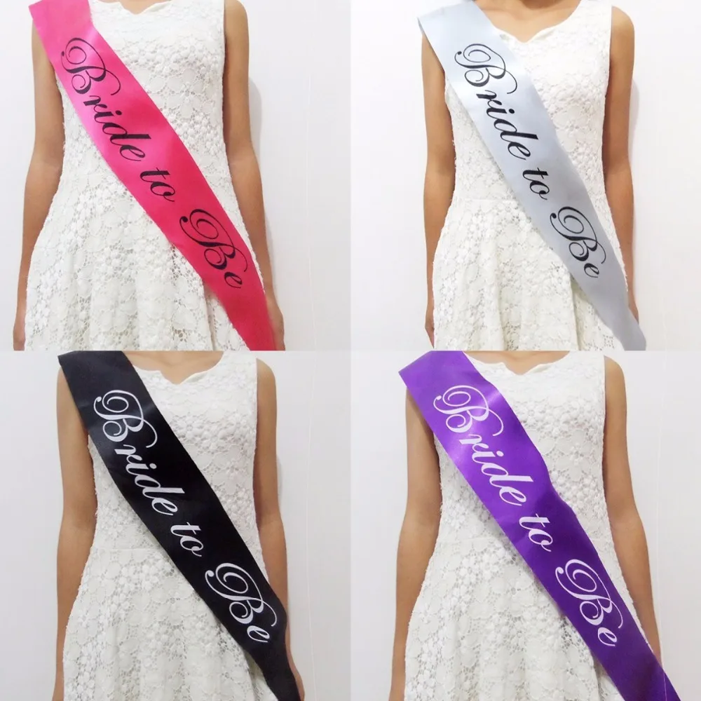 10 шт. девичник поставки свадебные комплекты невесты чтобы быть пятно Пояса для Fit