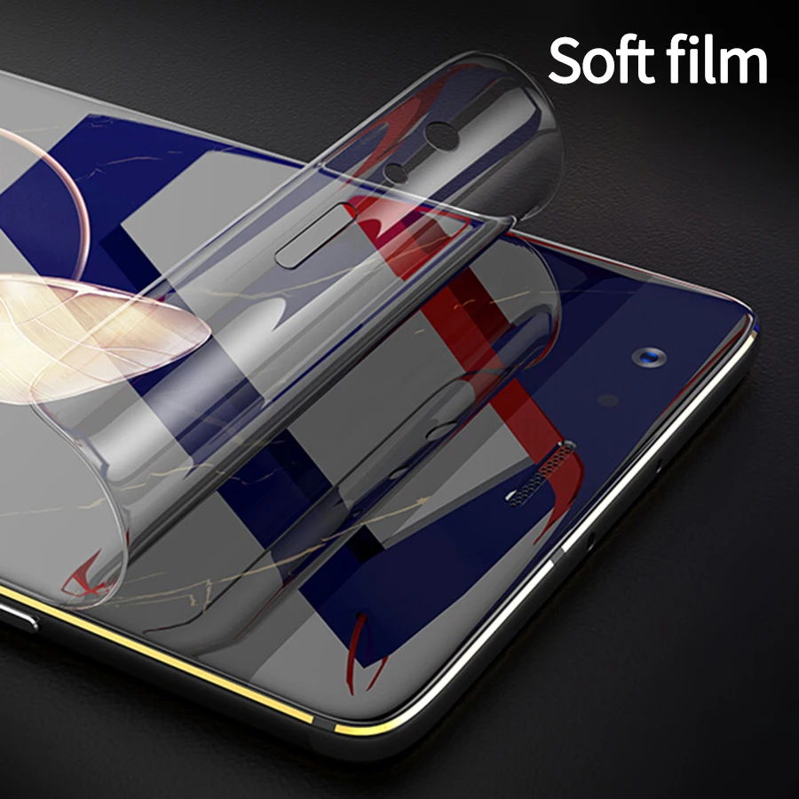 Мягкий ТПУ 3D изогнутый Полное покрытие экрана протектор прозрачная пленка для zte