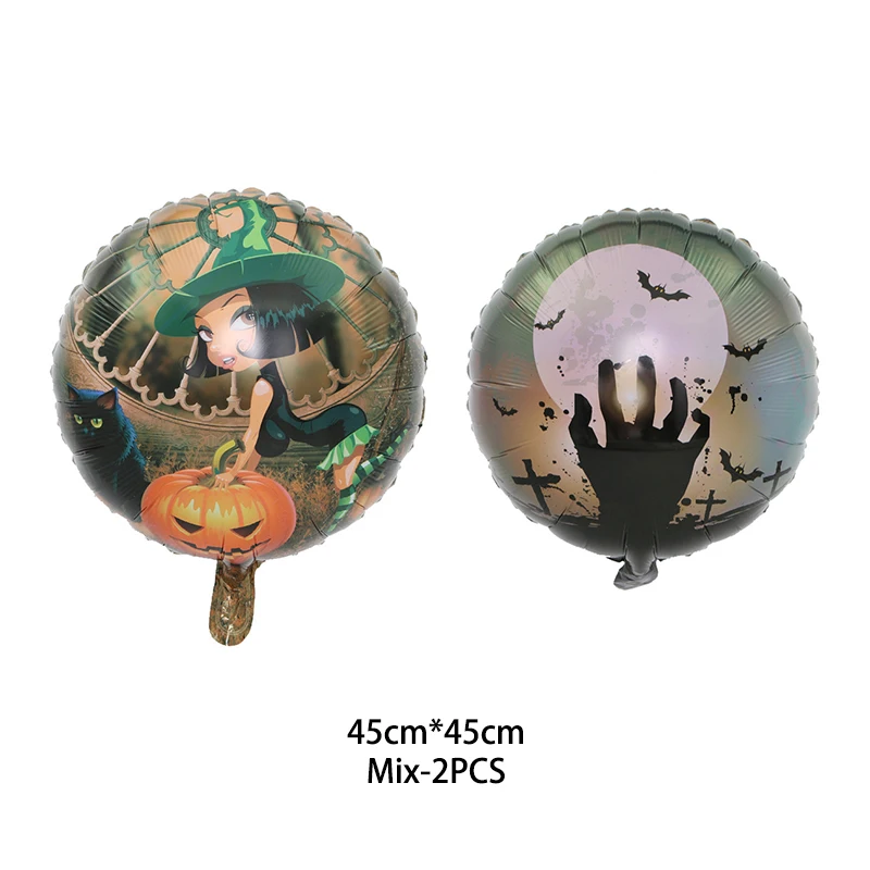 Balloons Halloween Warning Tape Signs Halloween Props Window Prop Party Danger Warning line 580x8.5cm Halloween Decoration Witch Balloons - Цвет: Balloons