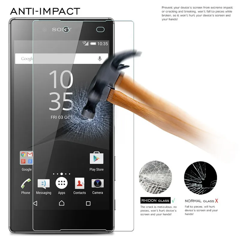 2 шт. закаленное защитное стекло для Sony Xperia Z5 Premium Dual E6833 E6853 E6883 Z5P plus | Мобильные