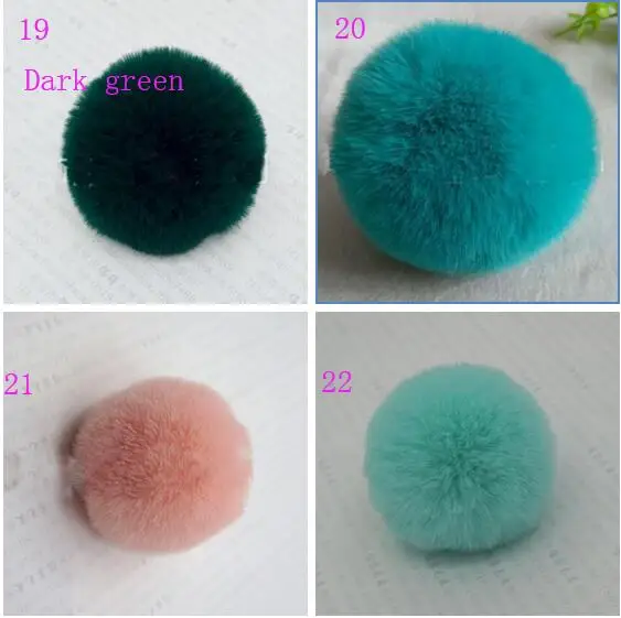 Помпон помпон эластичные резинки для волос искусственный мех пушистый девушек