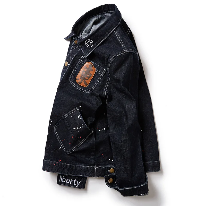 2019 мужская верхняя одежда ковбойские куртки больших размеров куртка с пуговицей