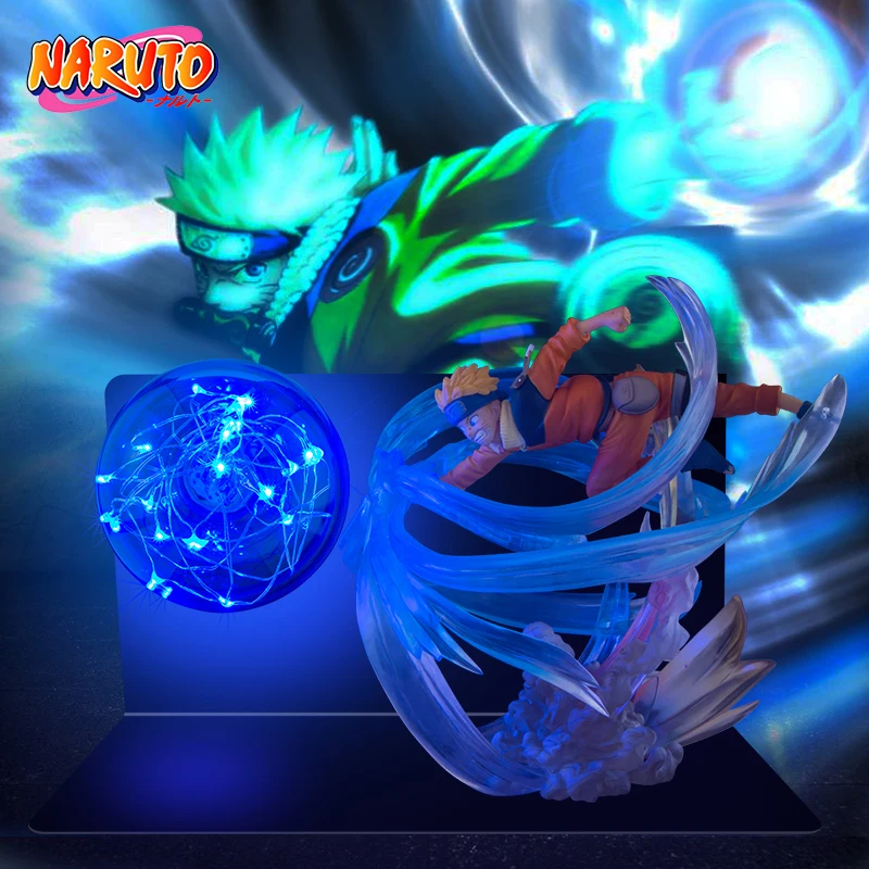 S. orange Аниме Наруто Rasengan Hokage настольная лампа Luminaria светодиодный ночник комнатное декоративное освещение подарки Гараж Комплект