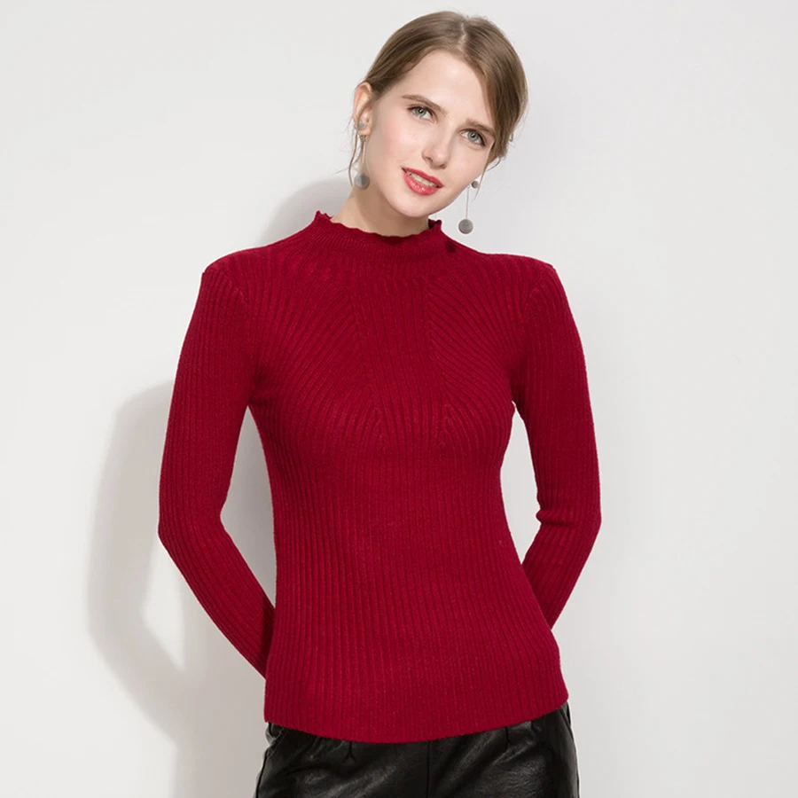 Warm Winter Women Korean Sweater Knitted Oversized Cotton Pullover Long Sleeve Womens Jumpers 2017 Sueter Mujer Clothing 50H0058 | Женская