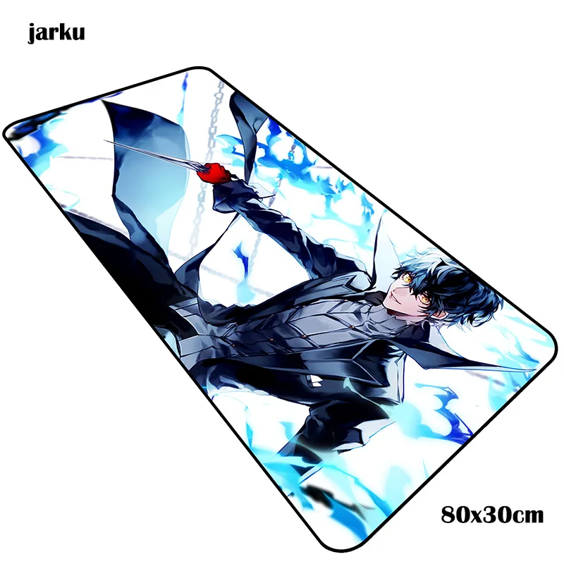 size 800x300x2mm Persona 5 Коврик для мыши геймер высокого класса 800x300x2 мм notbook коврик для мыши игровой коврик для мыши большой милый коврик для мыши стол для компьютера коврик для мыши - Цвет: size 800x300x2mm
