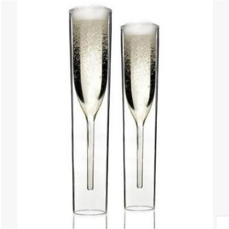 2 шт. элегантный бокал для шампанского Белого красного вина водки свадьбы