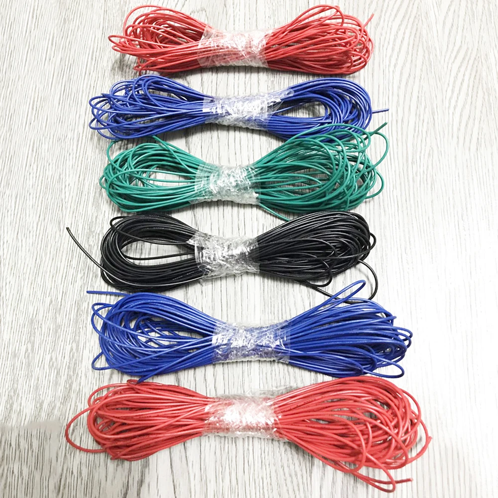 Электронный провод из ПВХ сертификат UL 5 м/10 м UL1007 AWG24 1 4 мм удлинитель