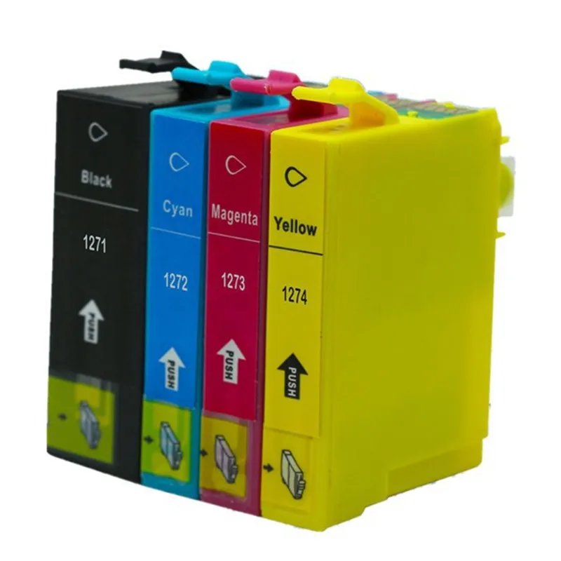 Запасные чернильные картриджи T1271 Φ T127 T1274|ink cartridge|ink cartridge for epsoncartridge epson |