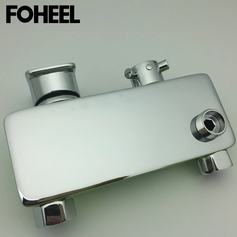 FOHEEL смеситель для душа для ванной, смеситель для холодной и горячей воды, смеситель для душа, хорошее качество, бронзовый полированный настенный смеситель для душа