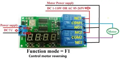 DC5V 2 канальный Многофункциональный циклический таймер с задержкой реле