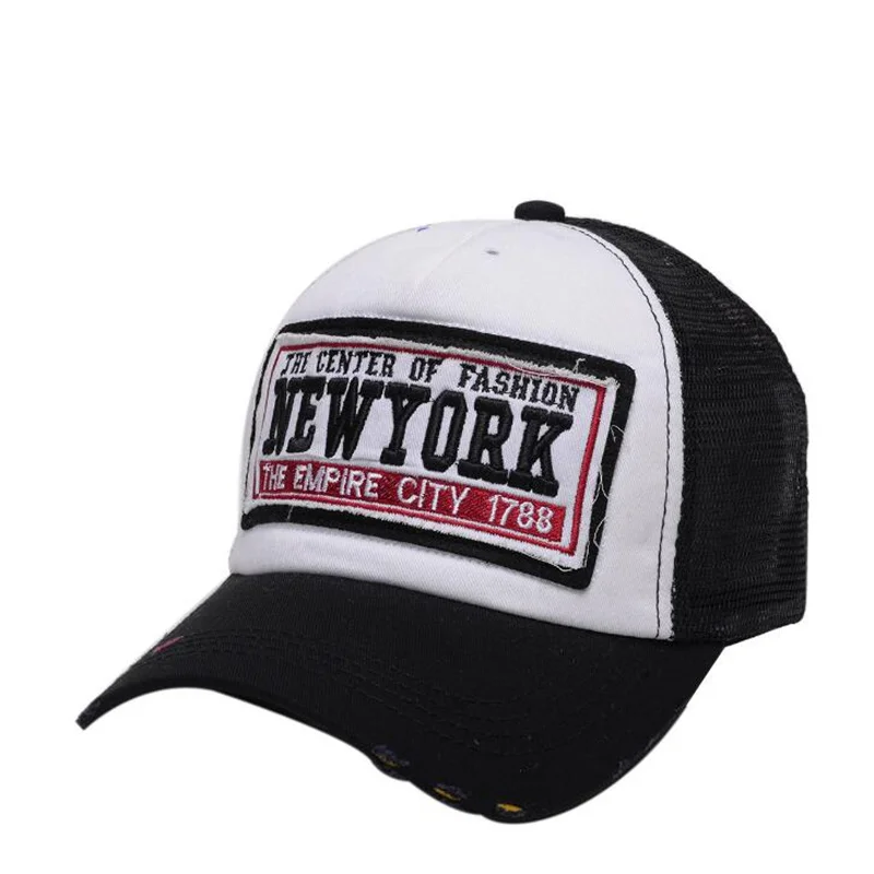 Кепка с вышивкой для мужчин и женщин модная бейсболка в стиле хип-хоп сетчатая