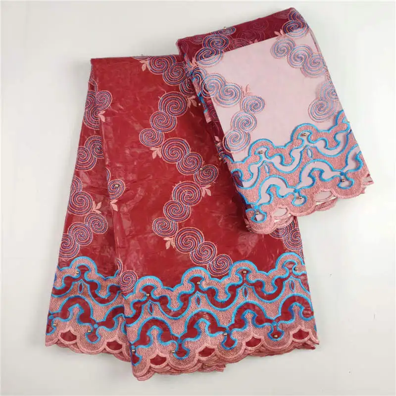 African Bazin Riche Fabric High Quality Getzner Brocade For Lace Dress!A32-213 | Дом и сад