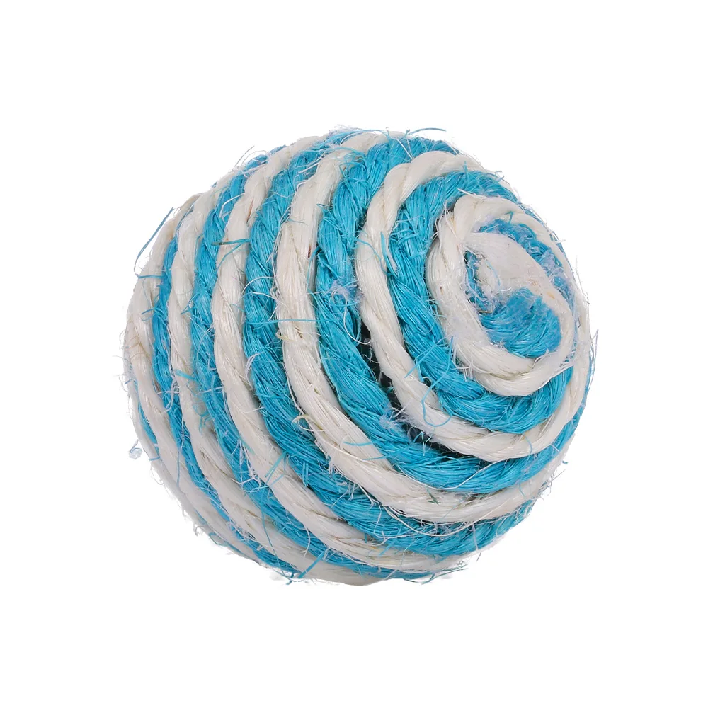 Игрушка для кошек 5 см сизальный шар игрушка с царапинами интерактивная