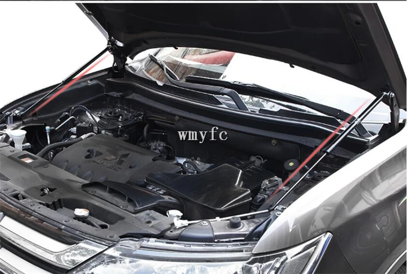 Для Mitsubishi outlander 2013 2018 двухсторонний автомобильный капот капота газовые стойки