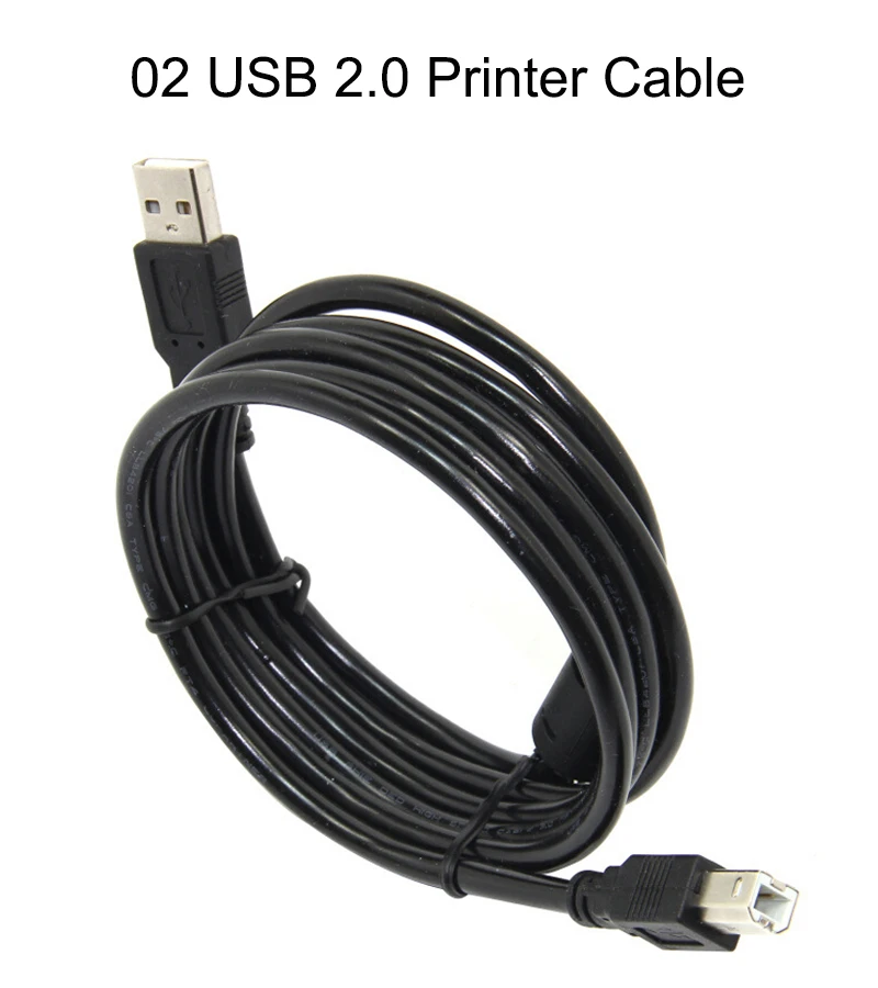 EGRINCY USB кабель для принтера тип A папа-B папа сканер USB 3,0 2,0 удлинитель для принтера Canon Epson hp HDD Кабель для принтера