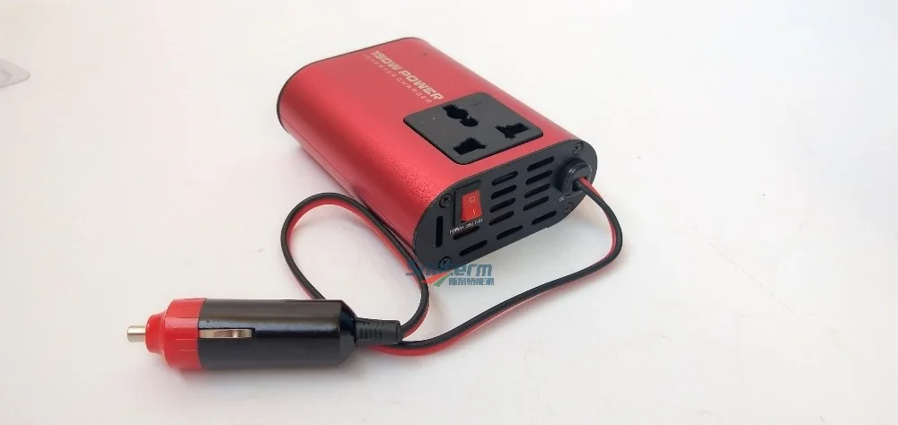 Новинка 150 Вт автомобильный инвертор, быстрое USB зарядное устройство, DC 12 В конвертер в AC 220 В 50 Гц для путешествий и портативной техники