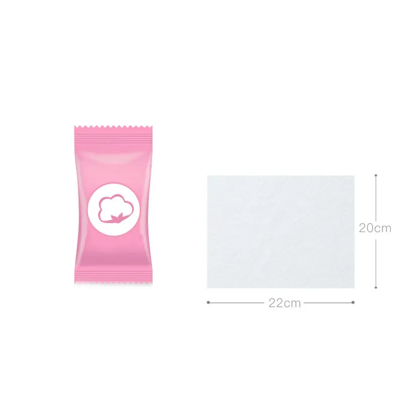 50 шт. на открытом воздухе бумажные полотенца для путешествий &quotВолшебный хлопок