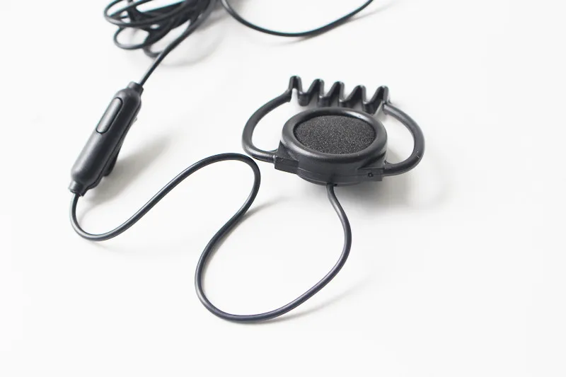 Linhuipad Tour guide System Hook наушники 1-bud Earpiece односторонние с микрофоном универсальные 500
