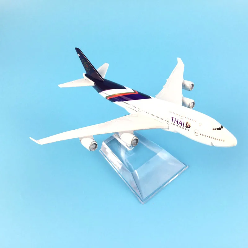 Thai Airways модель аэроплана Boeing 747 самолет 16 см металлический сплав литье под давлением 1:400 модель самолета коллекционные подарки