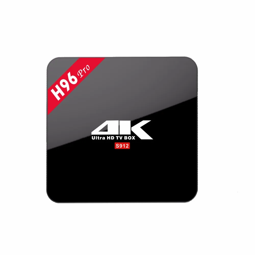 H96 PRO Smart ТВ Box Amlogic S912 Octa Mali T820MP3 GPU 3g/16G Android 7 1 2 4G/5 8 ГГц Wi Fi Bluetooth Декодер каналов