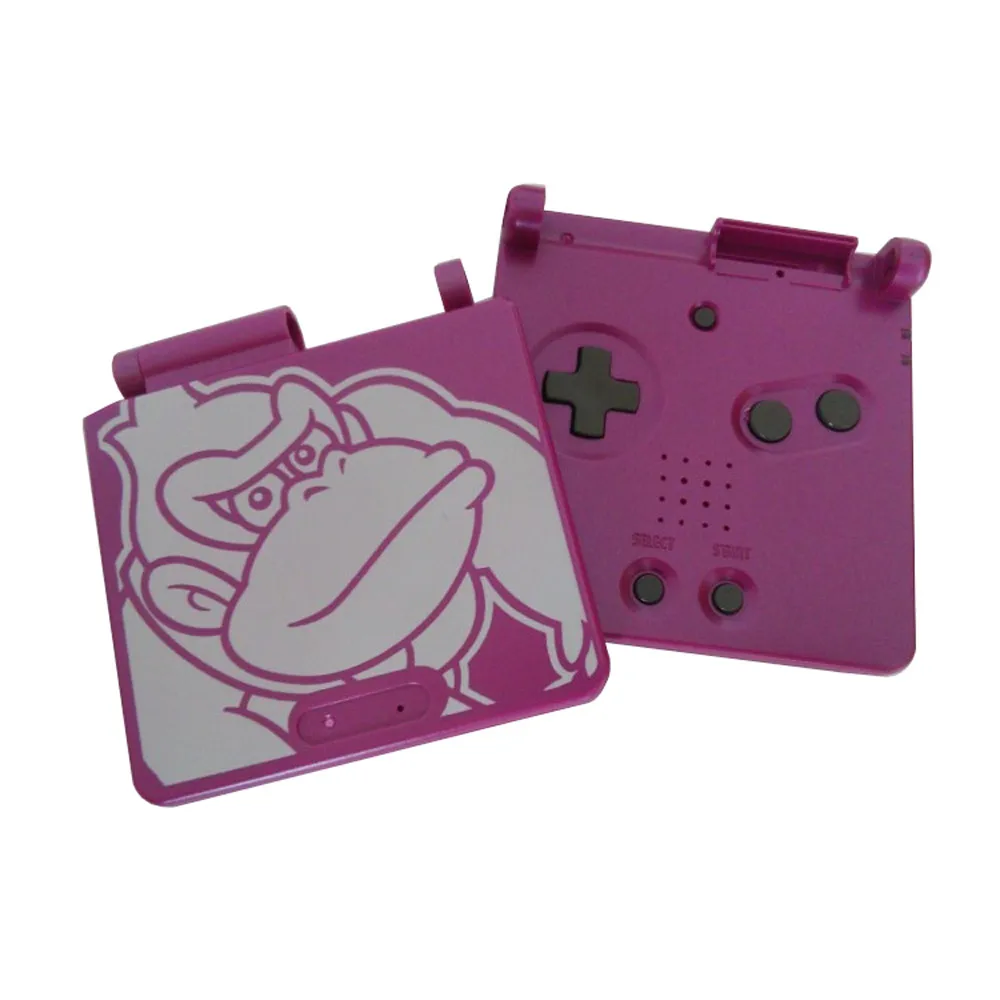 Чехол накладка для Nintendo Gameboy Advance SP розовый красный|nintendo shell|case replacementcase case |