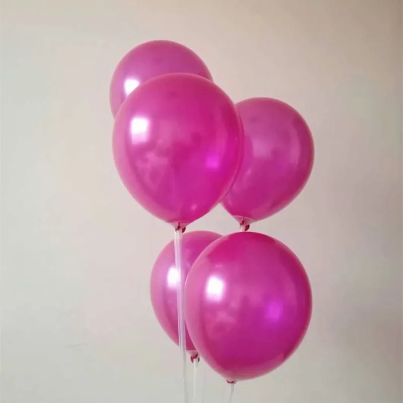 100 шт/партия 10 Дюймов 1 5 г Круглый латексный фиолетовый балоны для малышей год